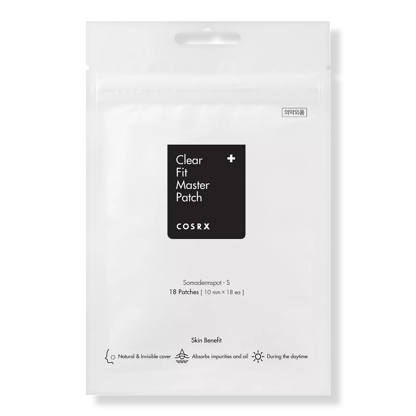 COSRX Clear Fit Master Patch 18 Patches | Healing Pimple Patches for Blemishes and Zits