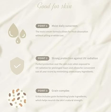 Relief Sun Organic sunscreen SPF50++++PA++++ Rice and Probiotics