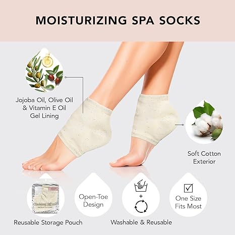 Kitsch Moisturizing Socks for Cracked Heel Treatment