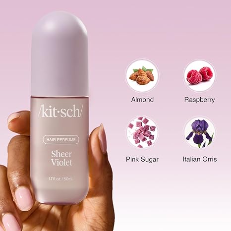 Kitsch Sheer Violet Hair Perfume For Women - Clean