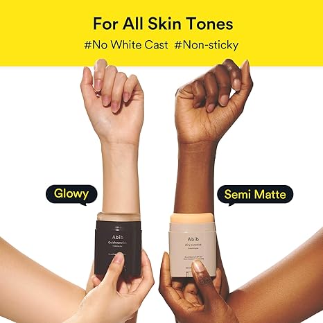 Abib Airy Sunstick Protection Bar DUO Broad Spectrum SPF50+ 1.62 oz