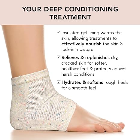 Kitsch Moisturizing Socks for Cracked Heel Treatment