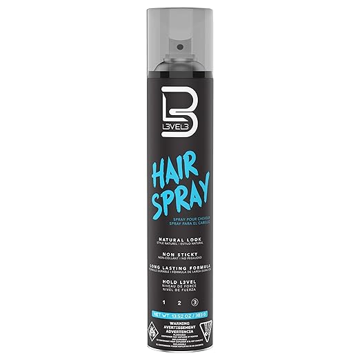 L3 Level 3 Hair Spray - Long Lasting and Strong Hold