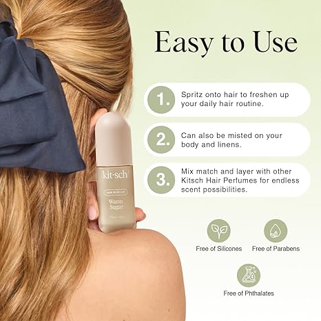 Kitsch Pistachio Latte Hair Perfume For Women - Clean
