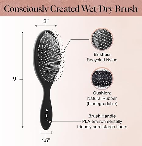 Kitsch Detangler Hair Brush for Wet and Dry Hair