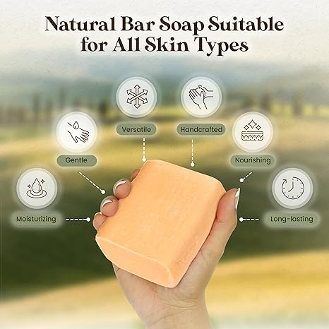 Amish Farms Soap Bar with All Natural Bentonite Clay | Made in USA