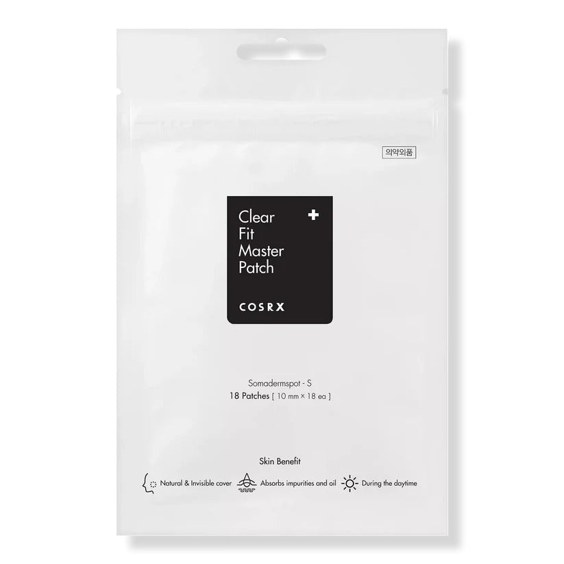 COSRX Clear Fit Master Patch 18 Patches | Healing Pimple Patches for Blemishes and Zits