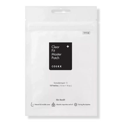 COSRX Clear Fit Master Patch 18 Patches | Healing Pimple Patches for Blemishes and Zits