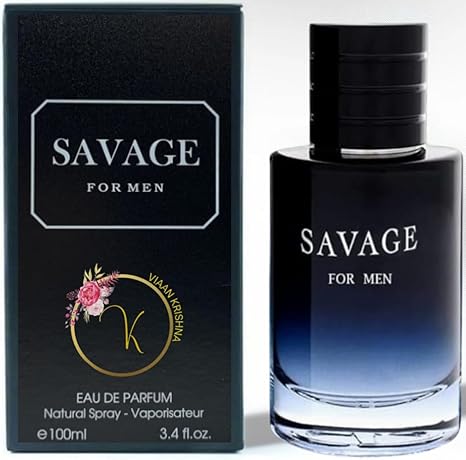 SAVAGE FOR MEN Cologne Eau de Parfum Men's Fragrance 3.4oz/100ml