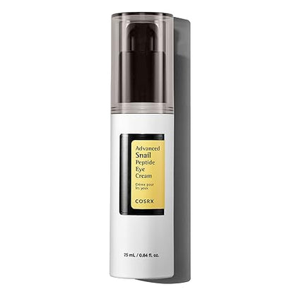 COSRX Snail Mucin Peptide Under Eye Cream, 0.84 fl oz, 73.7% Snail Mucin and Niacinamide