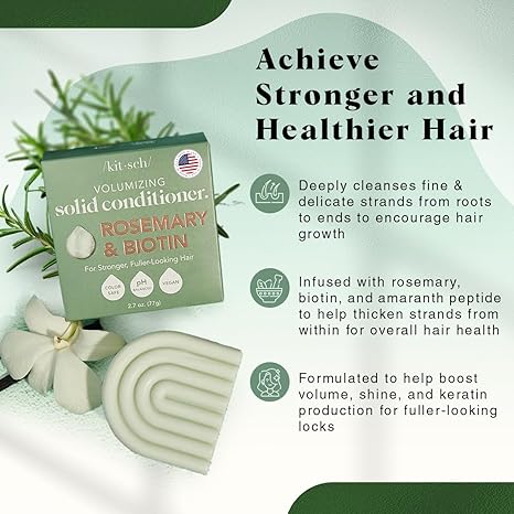 Kitsch Rosemary & Biotin Natural Hair Conditioner Bar