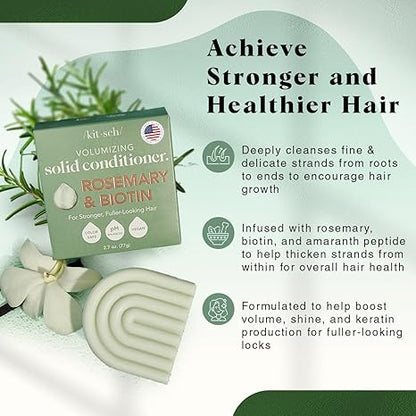 Kitsch Rosemary & Biotin Natural Hair Conditioner Bar
