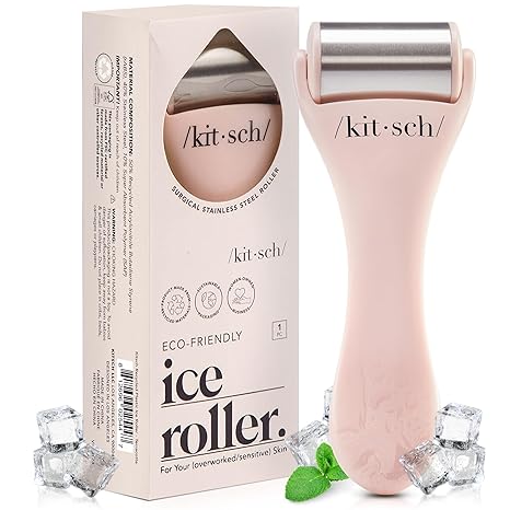 Kitsch Ice Roller for Face - Stainless Steel Ice Face Rollers for Women
