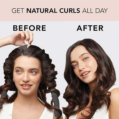 Kitsch Satin Heatless Hair Curler Set - Heatless Curls Overnight, Hair Rollers for Soft Curls & Frizz-Free Styling