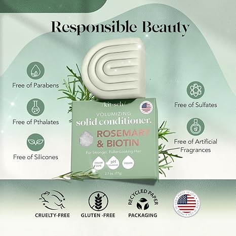 Kitsch Rosemary & Biotin Natural Hair Conditioner Bar
