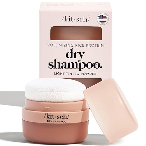 Kitsch Dry Shampoo for Women | Texture Powder for Men – For Oily & Light Hair