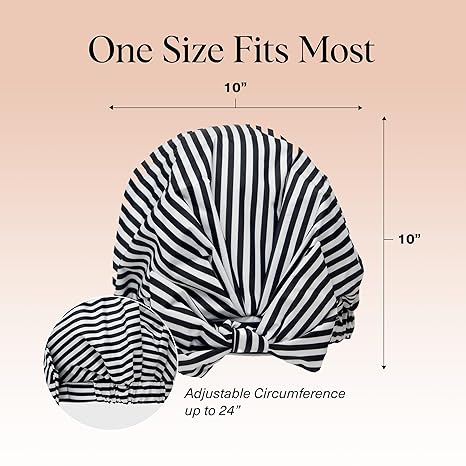 Kitsch Luxury Shower Caps for Women Reusable Waterproof