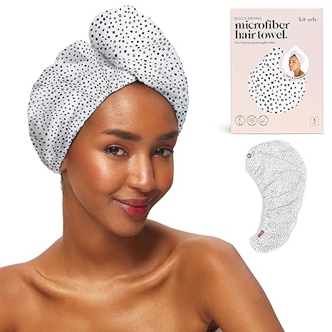 Kitsch Microfiber Hair Towel Wrap for Women