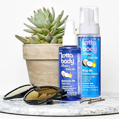 Lottabody Coconut Oil and Shea Wrap Me Foaming Curl Mousse