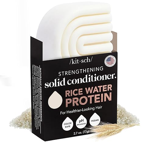 Kitsch Rice Water Hair Conditioner Bar for All Hair Types