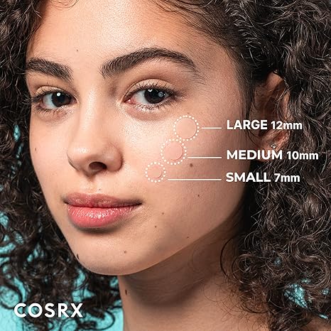 COSRX Acne Pimple Patch Absorbing Hydrocolloid Original 3 Size Patches for Blemishes and Zits Cover